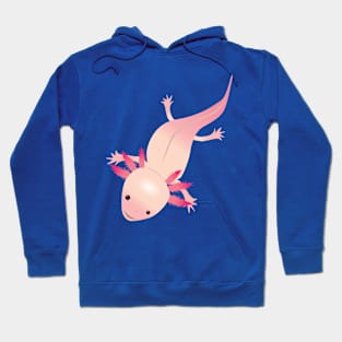 Axolotl in the water Hoodie